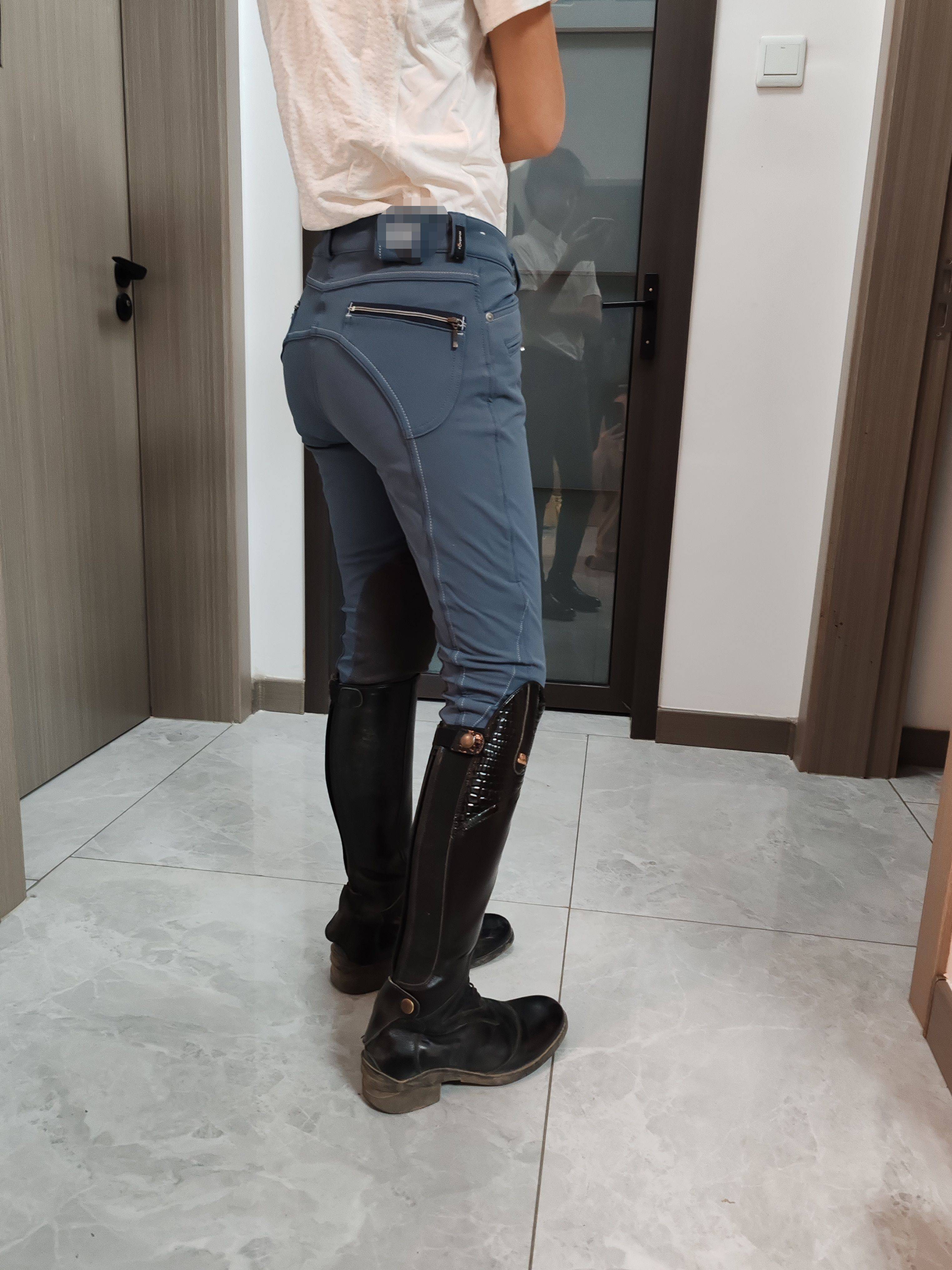 Equestrian pants elastic spring, summer, autumn and winter models, male and female children's ride pants, large -size breathable wild ride pants majors