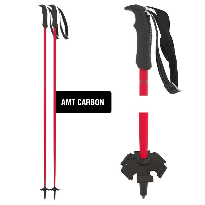42 Skiing new Atomic Atmique double -board ski stick adult men and women equipment ski rod