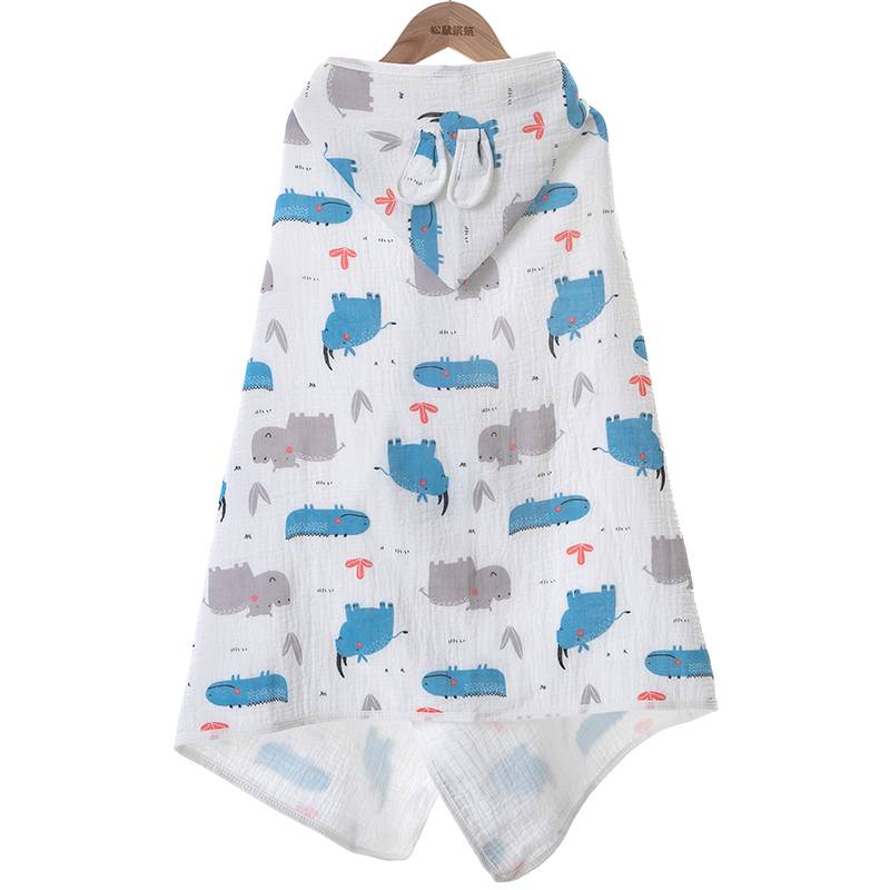 4-storey hippo cape (0-5 years old) 70x140 cm