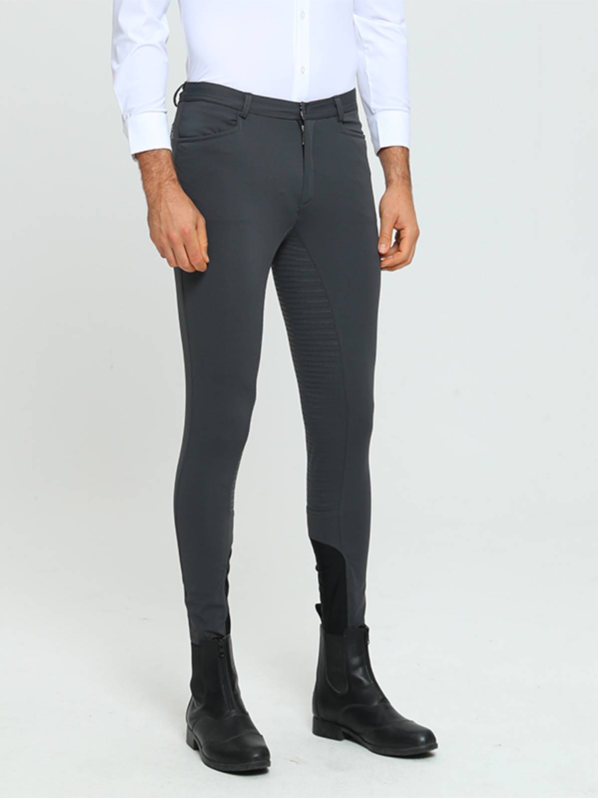 Summer ultra -thin fast -moisture horse pants men's training riding competition white whole silicon glue non -slip and wear -resistant pants