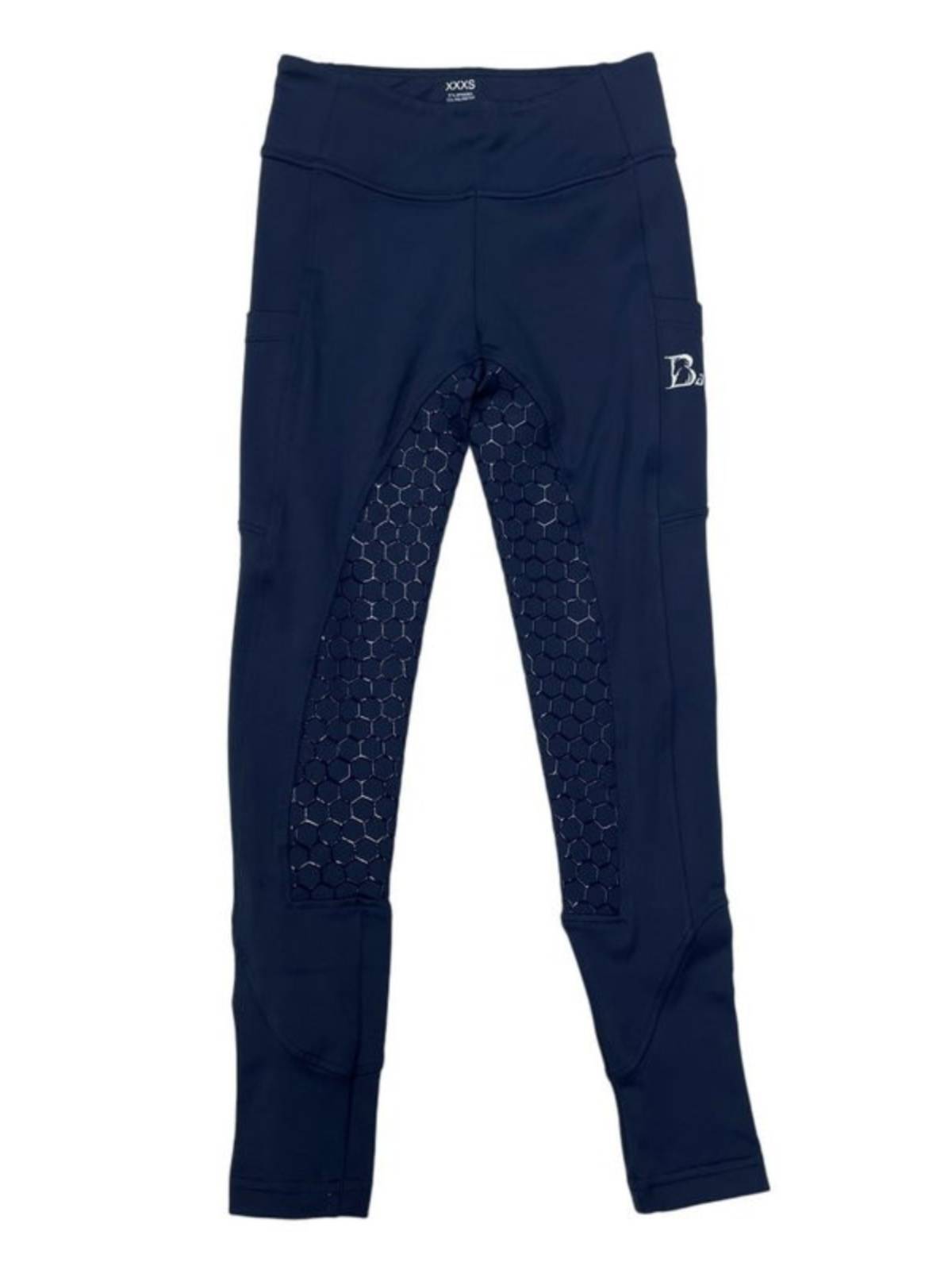 Winter plus velvete horse pants riding horse pants anti -slip silicone pants, men, children, warm, thickened high -elastic shaping