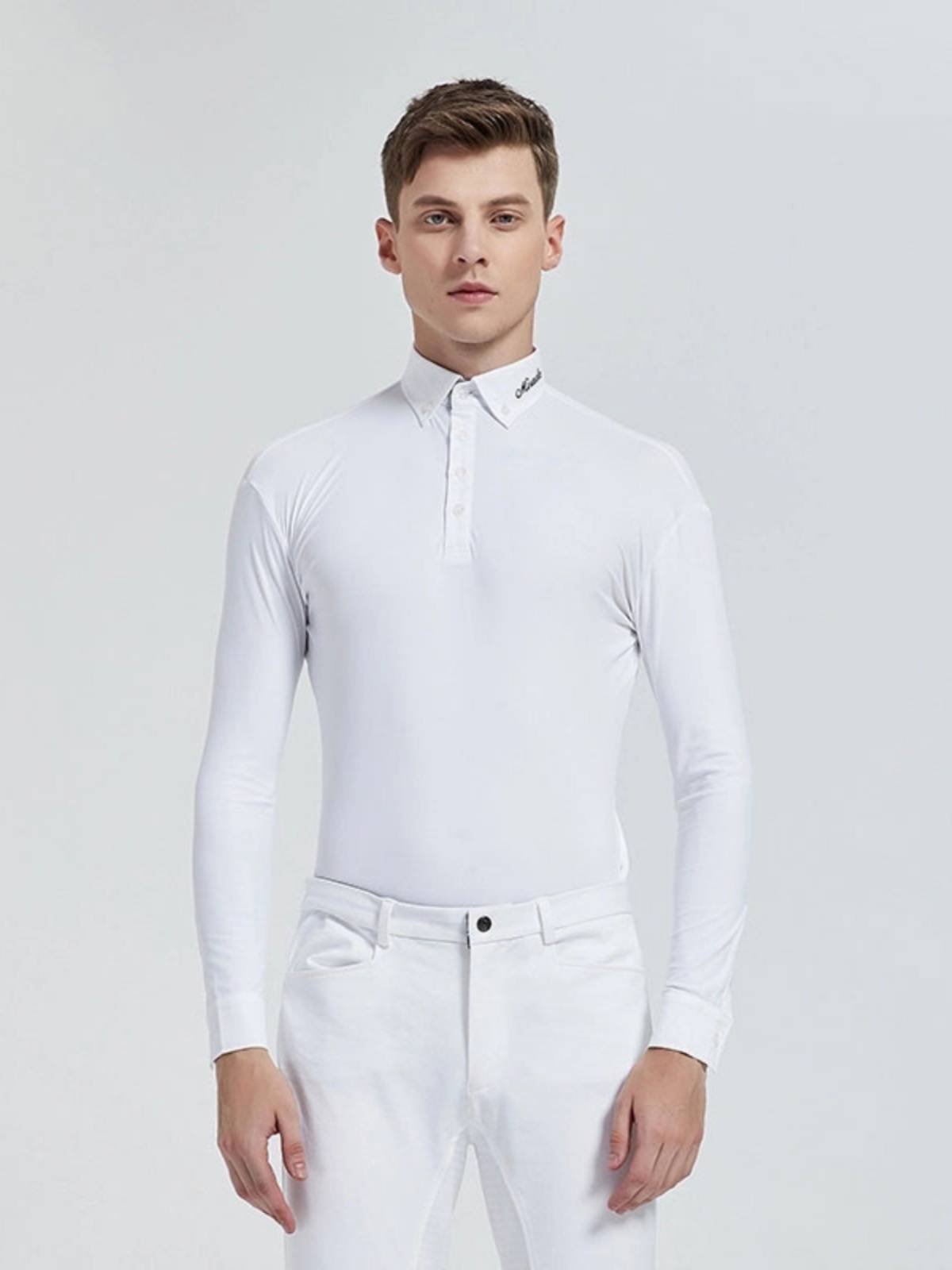 Summer Men's Equestrian Shirt Riding Training Equipment Terrace T -shirt Thin Fast -drying Equestnicism
