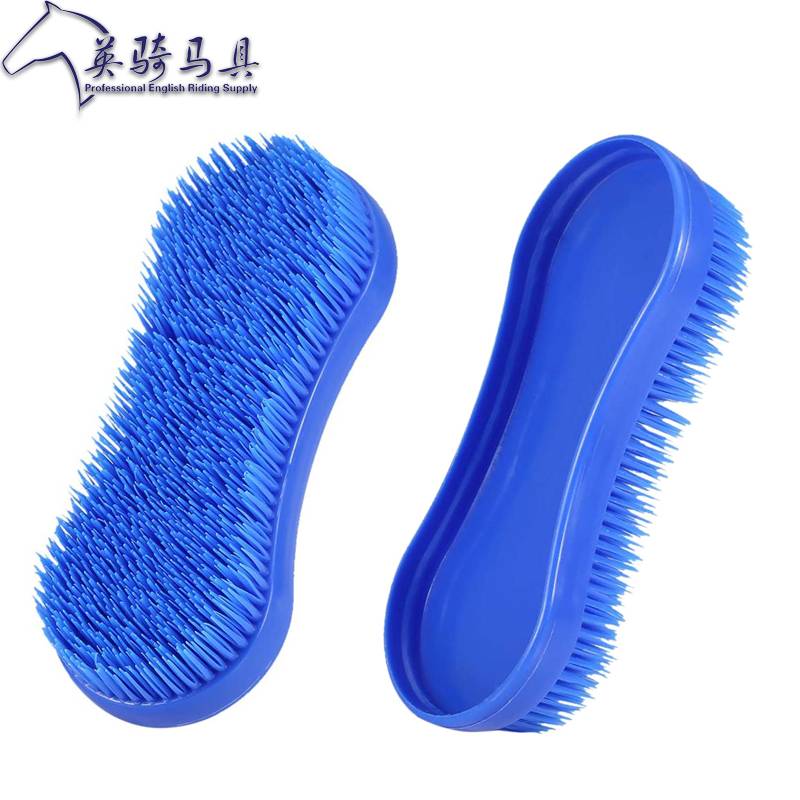 A horse with a magic brush and a plastic swirl