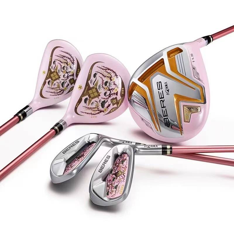 Genuine HONMA Red Horse New Golf Club Beees Huijin 3S Pink Painting Samsung high -end ladies