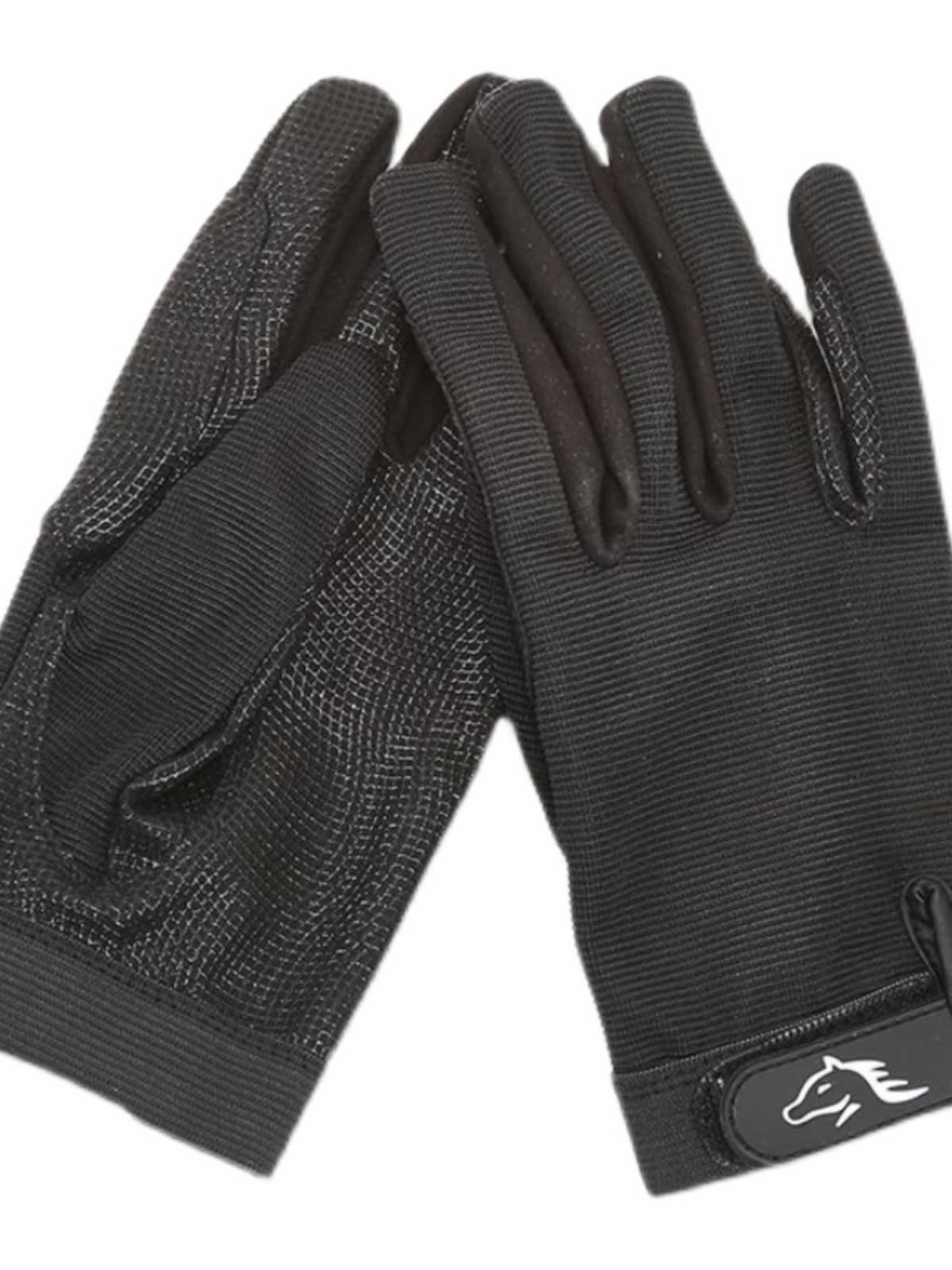 The horse gloves are smooth and comfy