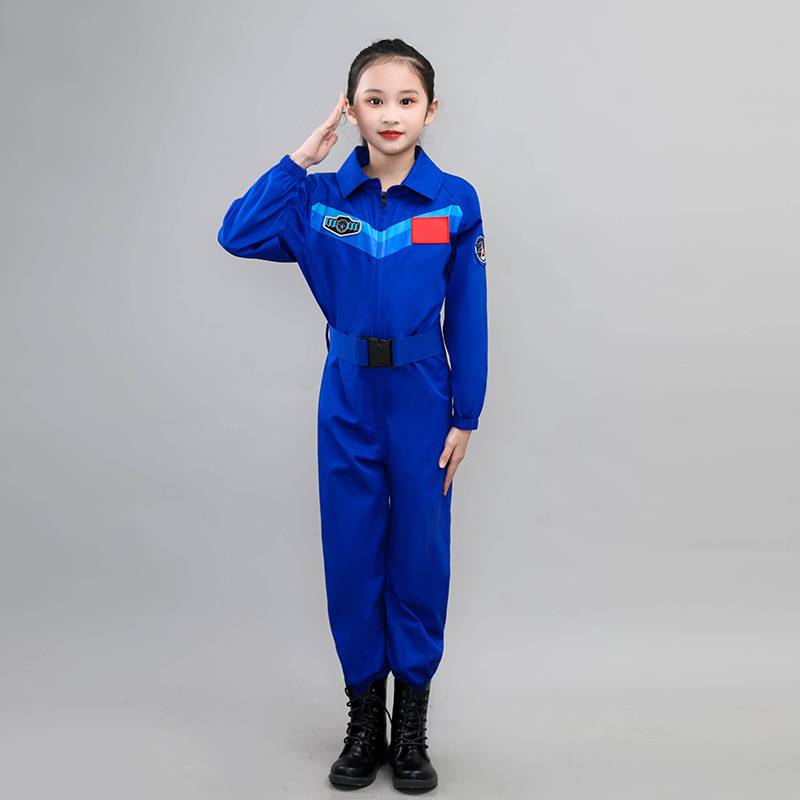 Blue long sleeve suit (upgraded)