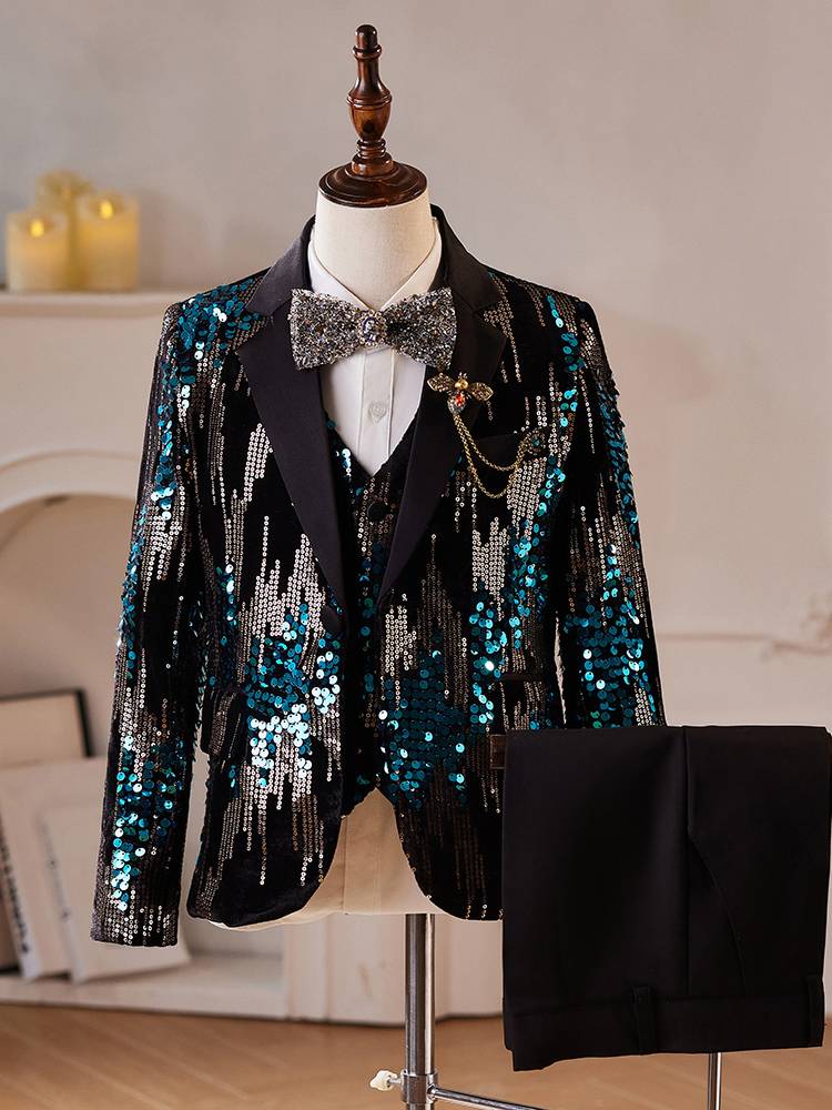 Children's suit suit Boys Dress British Wind Show Host Piano Playing Handsome Boy Little suit Xia