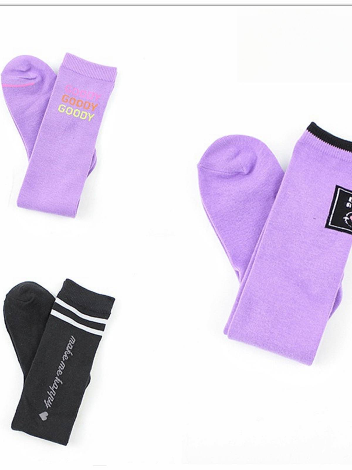 Sock-and-smuggling equipment for adult children with garters, sock-and-smuggle cotton, light and permeable leg socks