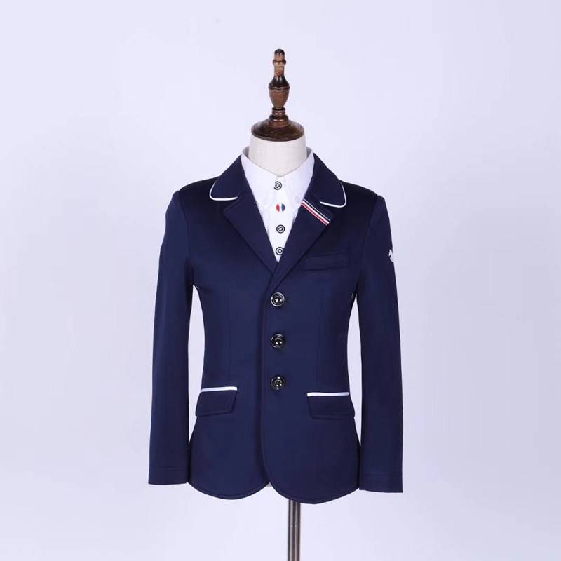Summer Children's Equestrian Competition Suit Suit Suit Follow Elastic Cavaliers Innoid Men and Women Equestrian Server Disabilities Examination Server