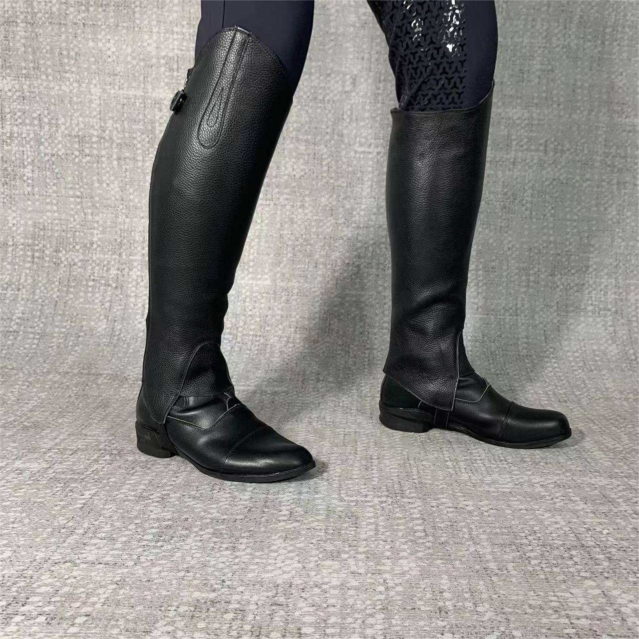 COW-SKIN BLACK ADULT M2