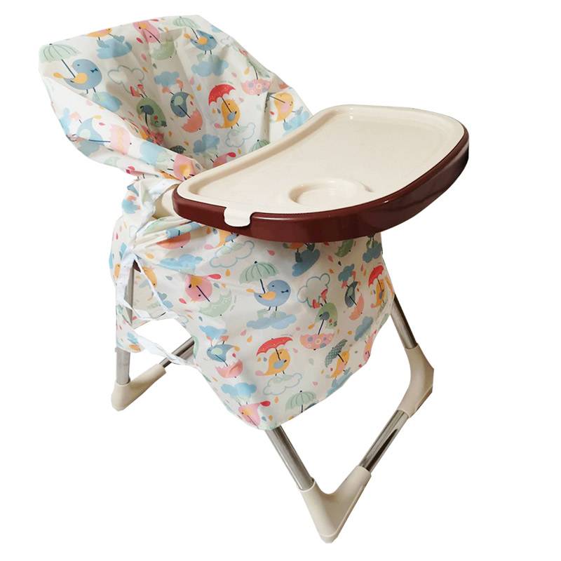 Baby dining chair anti -dirt cover children's meal chair, waterproof waterproof pad baby dining car chair table cushion cover cover