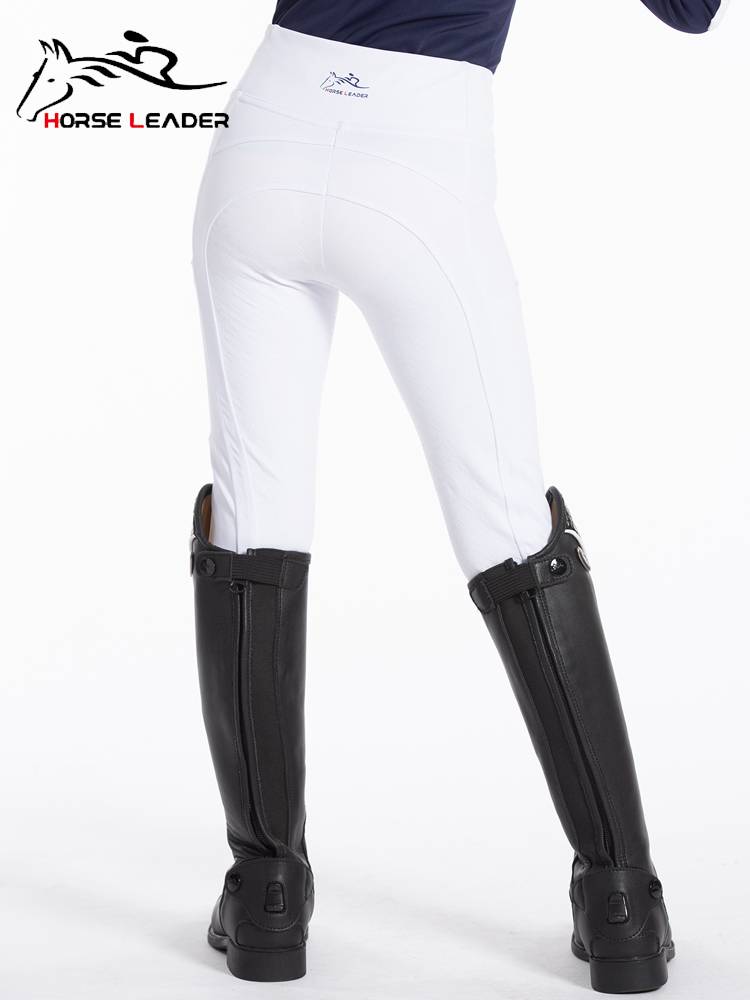 HorseLeader Children's Horse Pants Spring and Summer Four Seasons Training Equestrian Equipment Silicone Girl Girls High Pan Pants