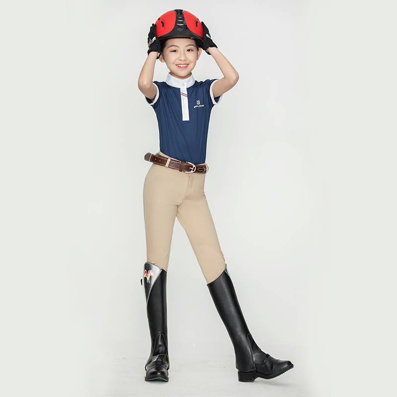 Horsepants children sweating out of their pants and riding them with comfy milling