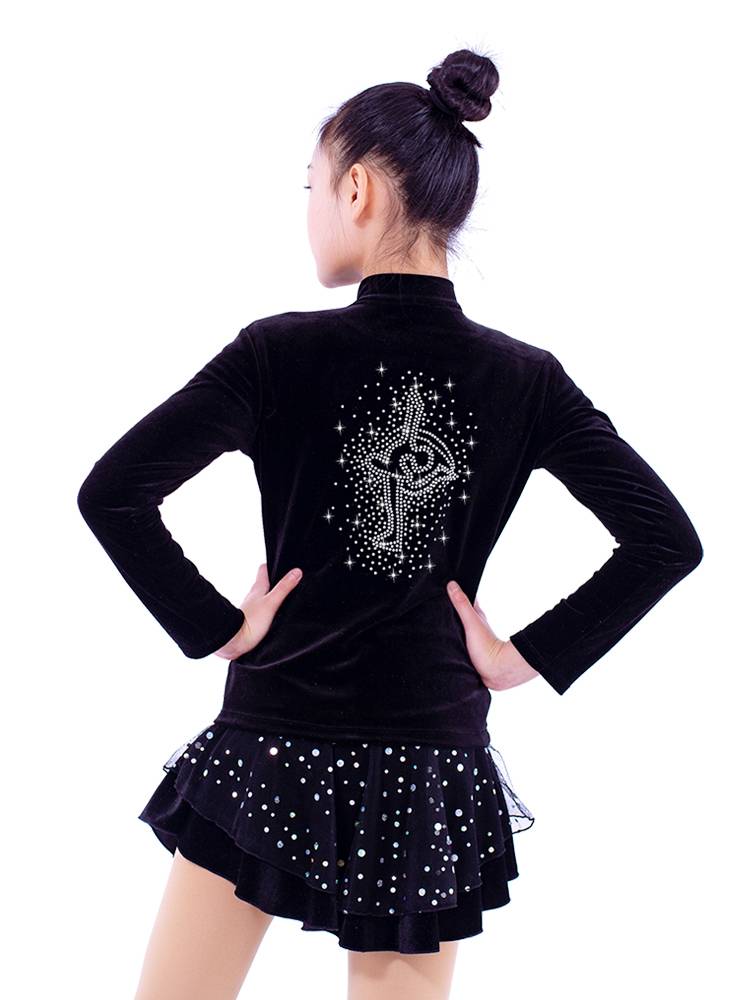 Falter skirt skirt anti -skirt children's protective skirt skirt land roller skating pants skirt girls style skating skating hip