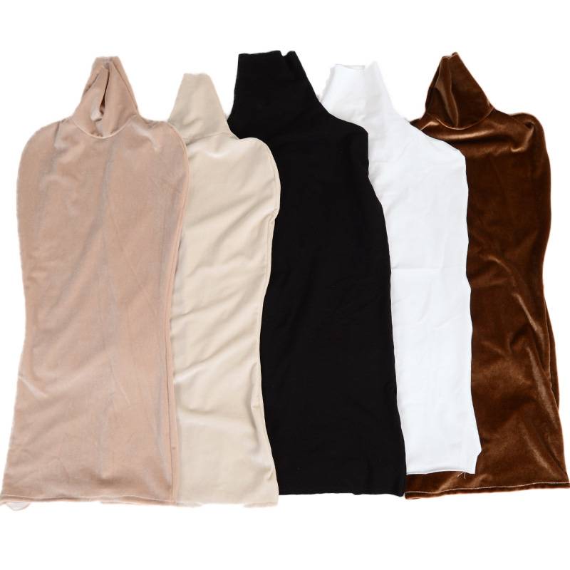 Wedding shop model prop access to embroidered grasses Golden velvet cloth clothes Half -body bag fakes replacement coat