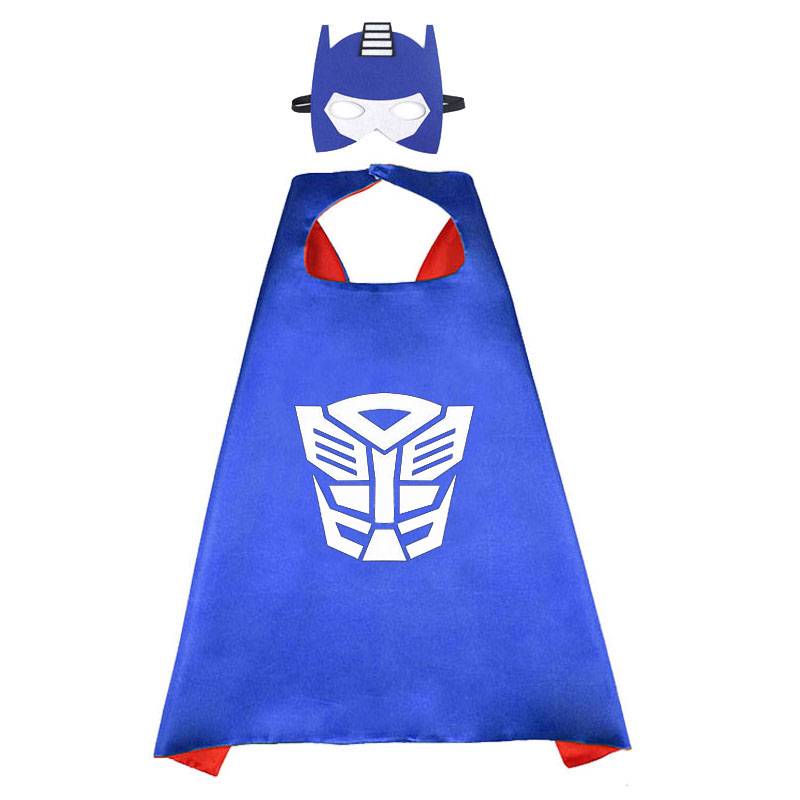 Children's Superman Heroes Cloak Set Transformers Cingetta Cloak Boys Wrapped Halloween Performance Clothing
