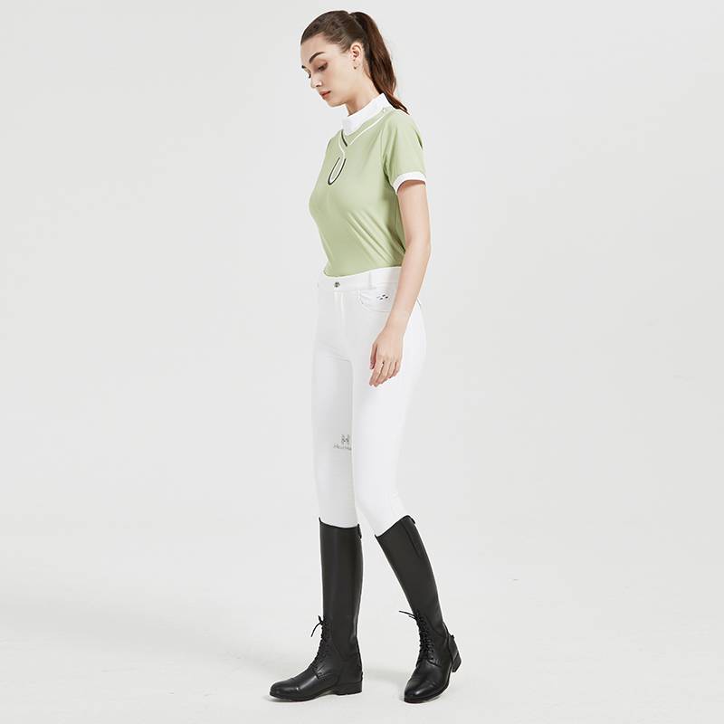Hello horse equestrian pants pants pants Korean fabric men's and women's slim stretch riding pants pants clothes