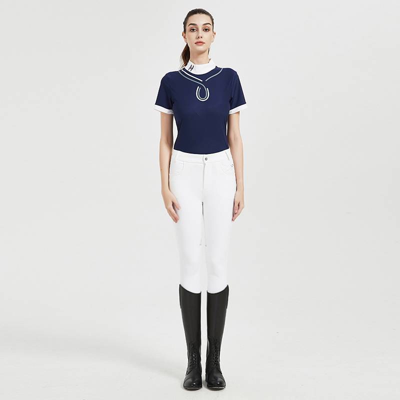 Hello horse equestrian pants pants pants Korean fabric men's and women's slim stretch riding pants pants clothes