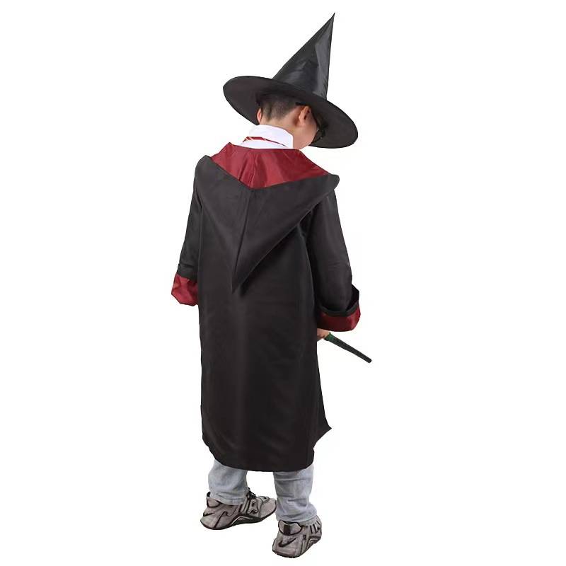 Harry Potter Clothing Magic Study Cosplay Cosplay clothes Halloween Cloak Tie Adult Children