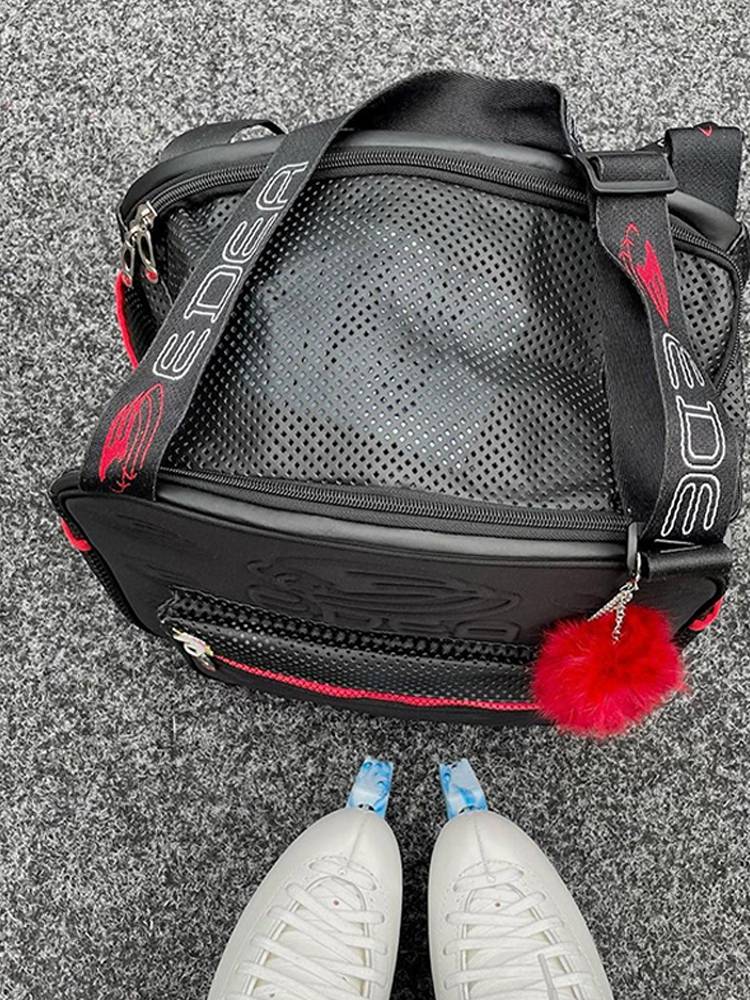 EDEA official flag shop Italian ice bag children's skating shoes storage bag square -shaped ice shoes bag female ice shoes bag men's bag