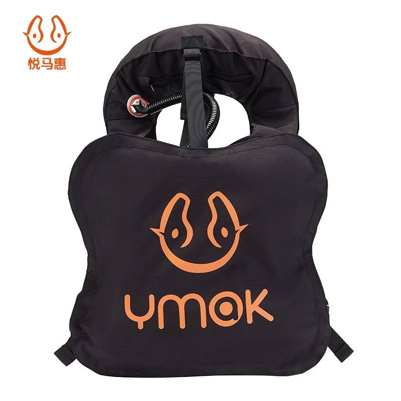 Pneumatic pre-inflated armour child protection vests, full-time protection vest shorts, and cycling equipment