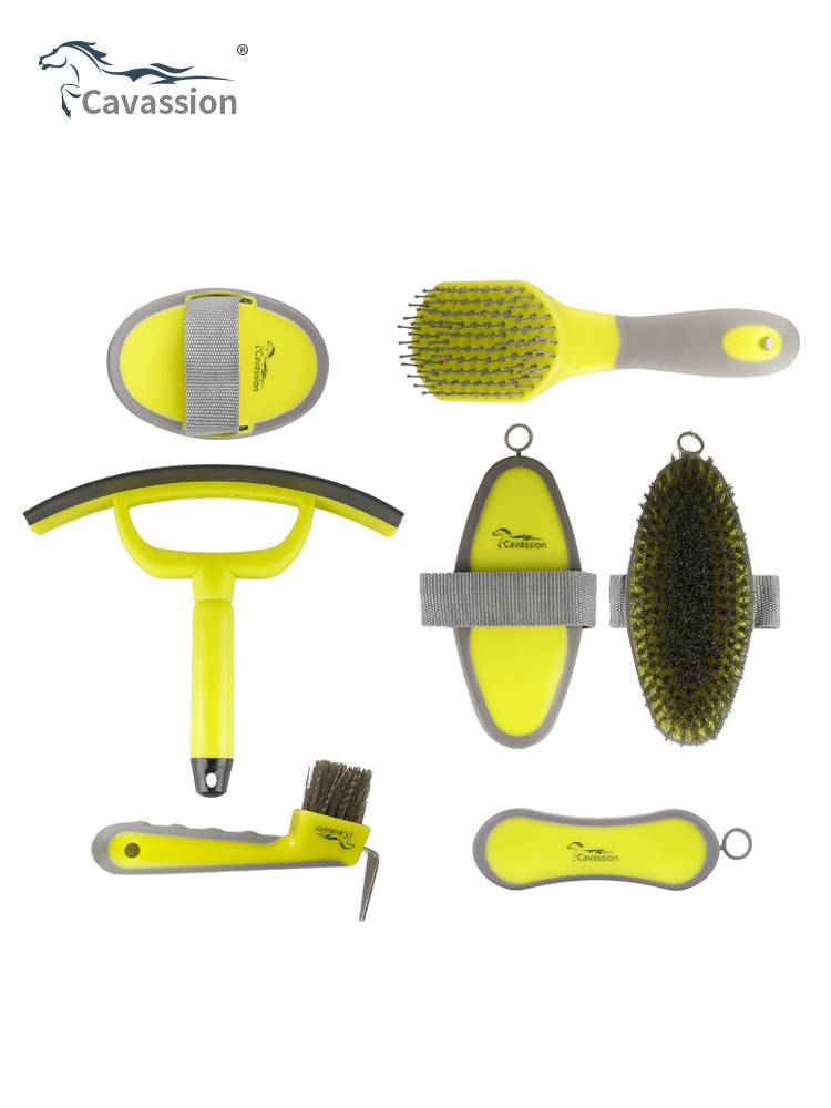 Cavassion horse brush tool box suite clean horse horses 8801003