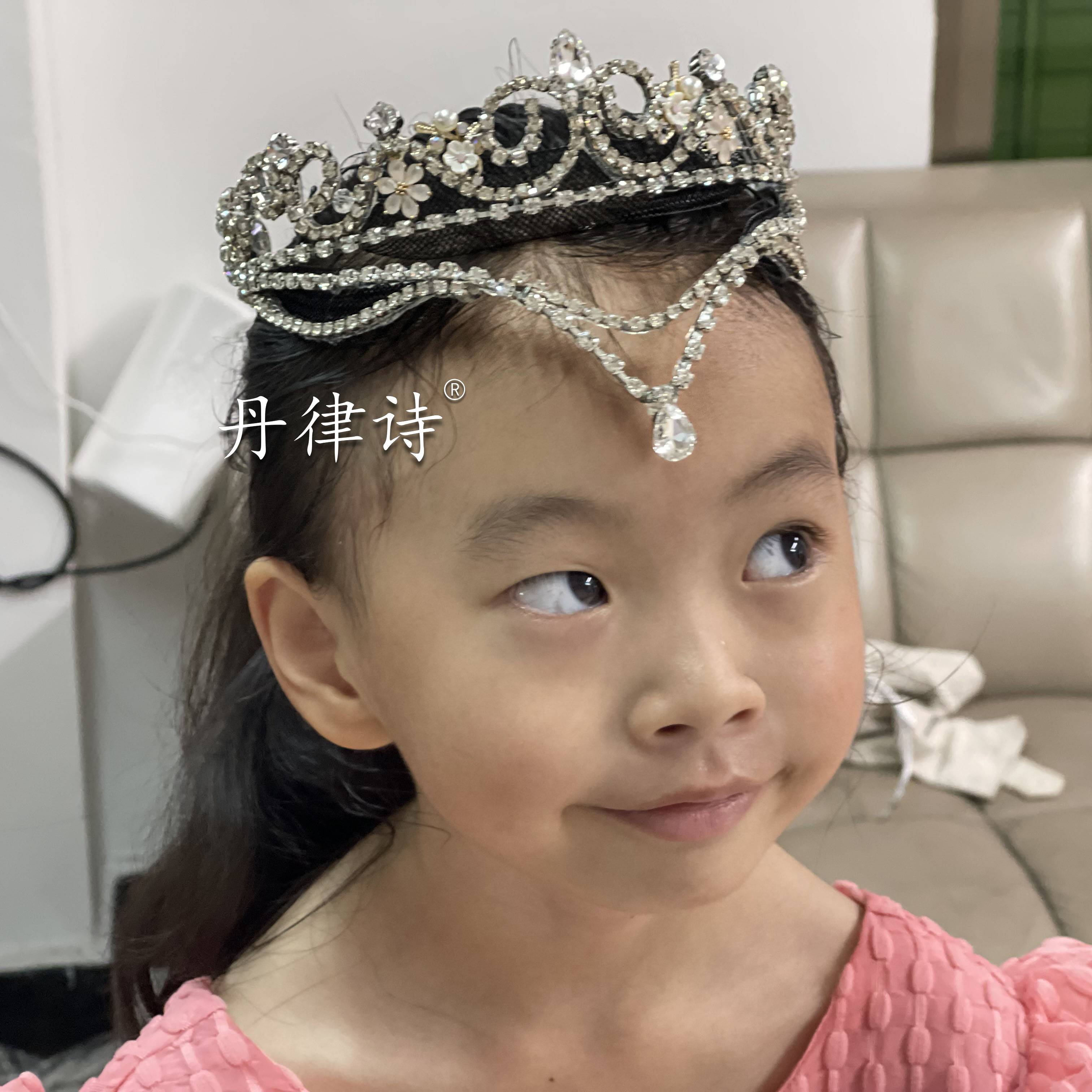 Dan Ling Poetry Handmade Create Ballet Dance Tutu Tutu Skirts Johor Gone Crown Children Diamond Adult