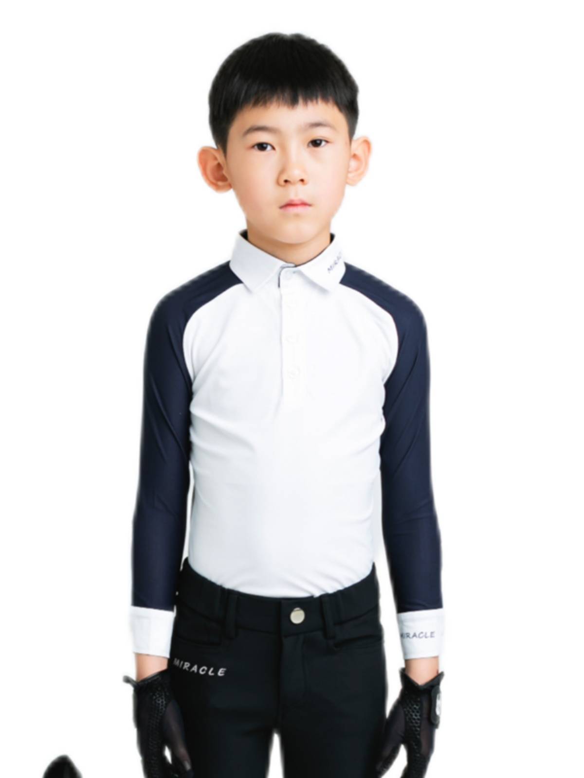 Children's Equestrian T -shirt Equestrian Equipment and Products Boys Cavaliers Ride Speed Dry Peripheral T -shirt POLO shirt
