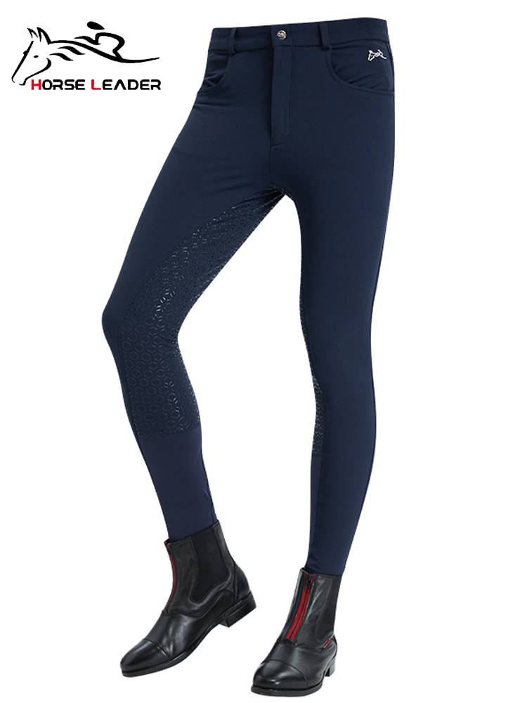 HorseLeader spring and summer equestrian equipment high -bouncing, breathable riding pants male whole silicone wear -resistant knight horse pants