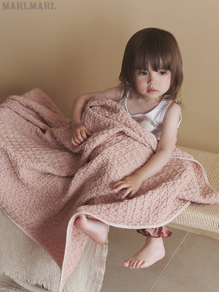 Marlmarl children's baby bath towel Baby home pure cotton bath hot spring soft water absorption can be customized gifts
