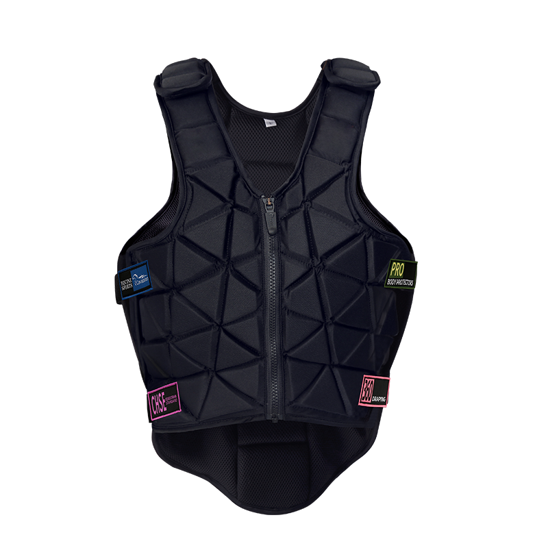 Cavassion-6flex equestrian armor thick knight protective vest men's and children training service 8108017