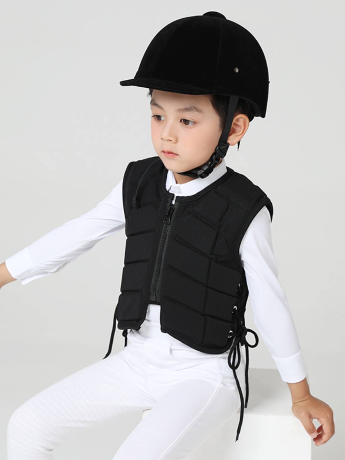 Children's Equestrian Armor Boys Girls Riding Training Protection Vests Riding Equipment Equipment Equipment Ride Mount Armor