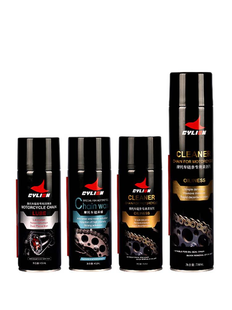 Scooter-scoot-cleaning oil chain maintenance packs of waxed dust-resistant machine car lubricating gears