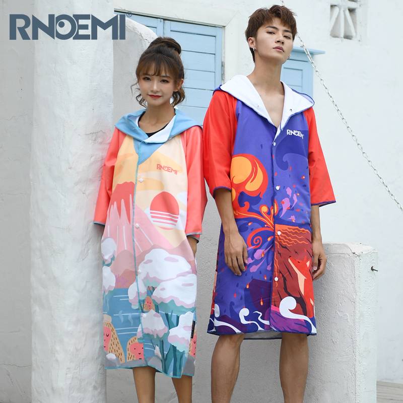 Swimming bathrobe Travel Cloak Bath Towel Sea Beach Piece Water Water absorption, dried big towels, men and women adult hot springs
