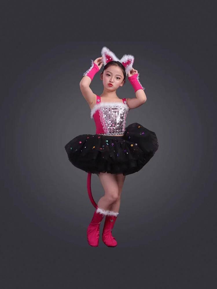 Children's Cat Performance Services Cats Catal Stage Cartoon Character Playing Children's Animal Performance Set