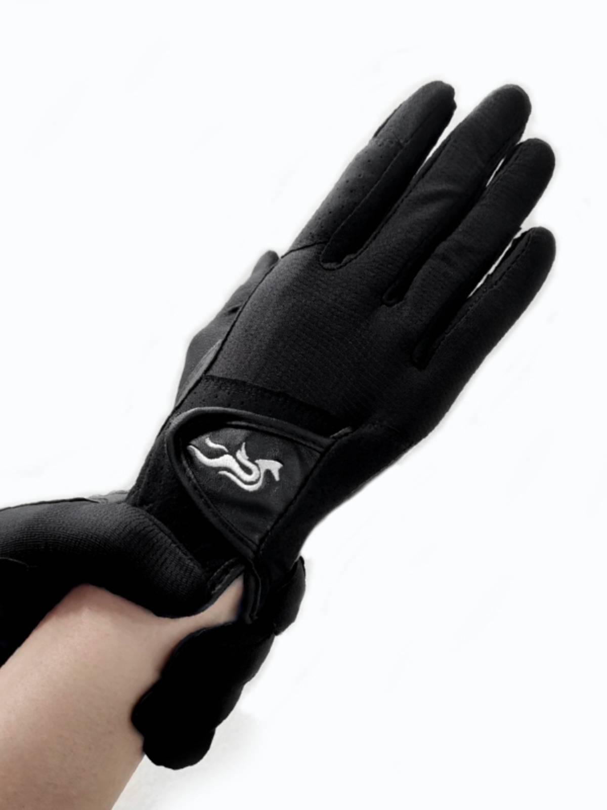 Spring and summer equestrian glove men and women riding gloves, air -breathable anti -grinding horse riding protective white competition glove equestrian clothing