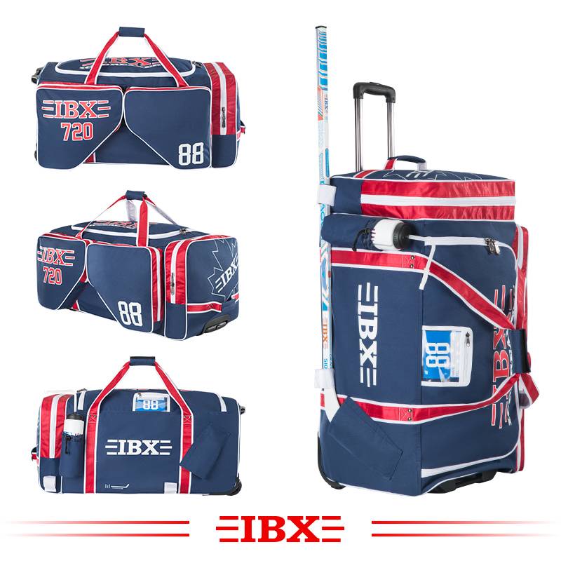 2024 new IBX 750 ice hockey protective equipment Children's ice hockey bag stands can be placed in a rod kettle belt