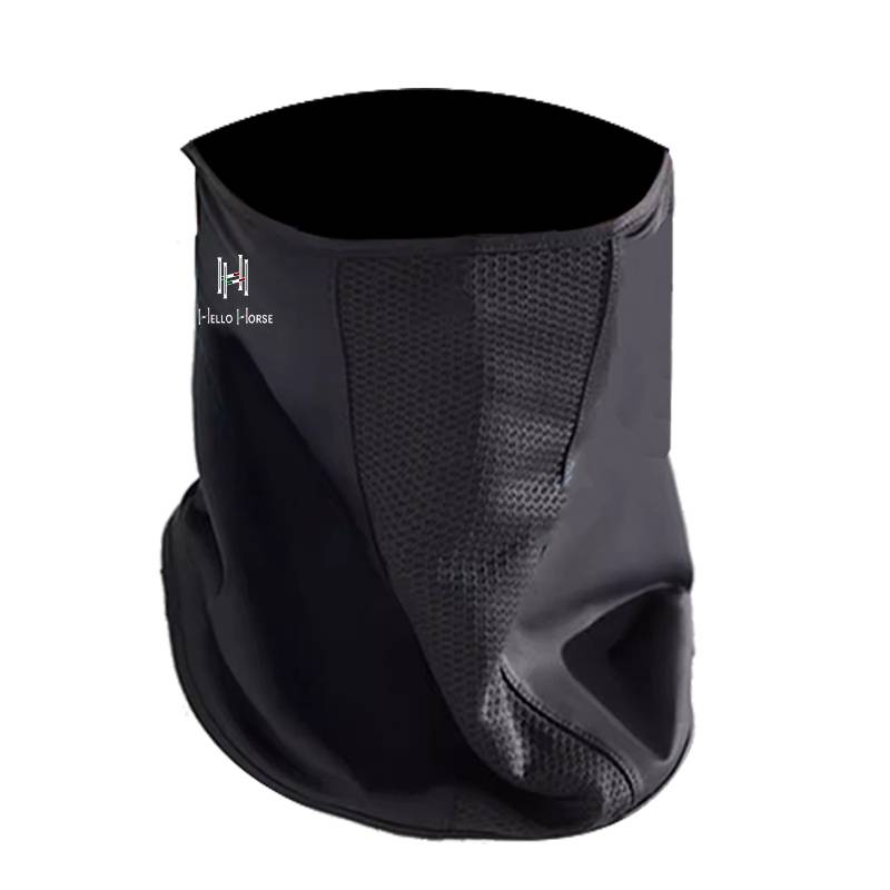 Spring and summer equestrian clothing equestrian sunscreen mask equipped with ventilation, hygroscopic, sweat, ice silk sleeve sleeve horsesy equipment