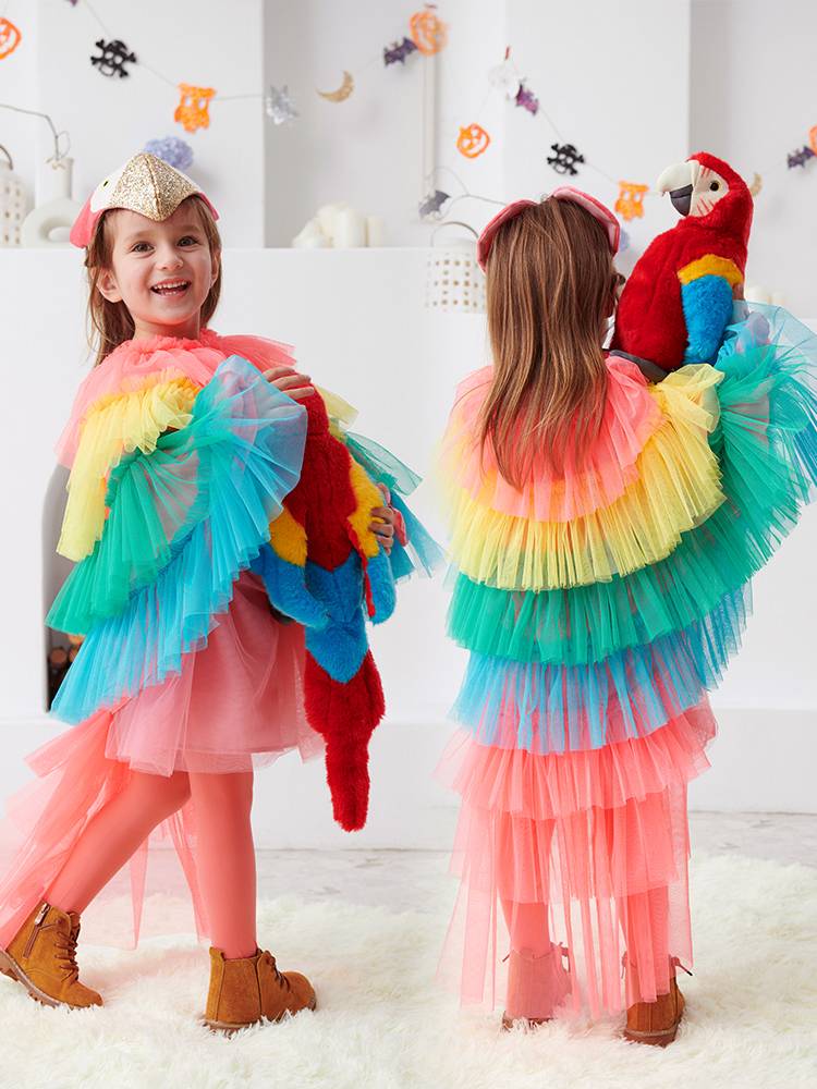 Children's Halloween Clothing Cosplay Performance Clothing Girl Cloak Cloak Kindergarten Dance Animal Clothing