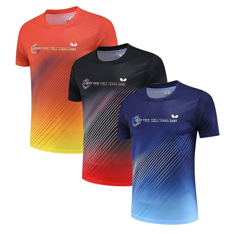 Butterfly Ping-Pong suit for children with boys in uniform and short-sleeve sports girls in fast-dry training teams