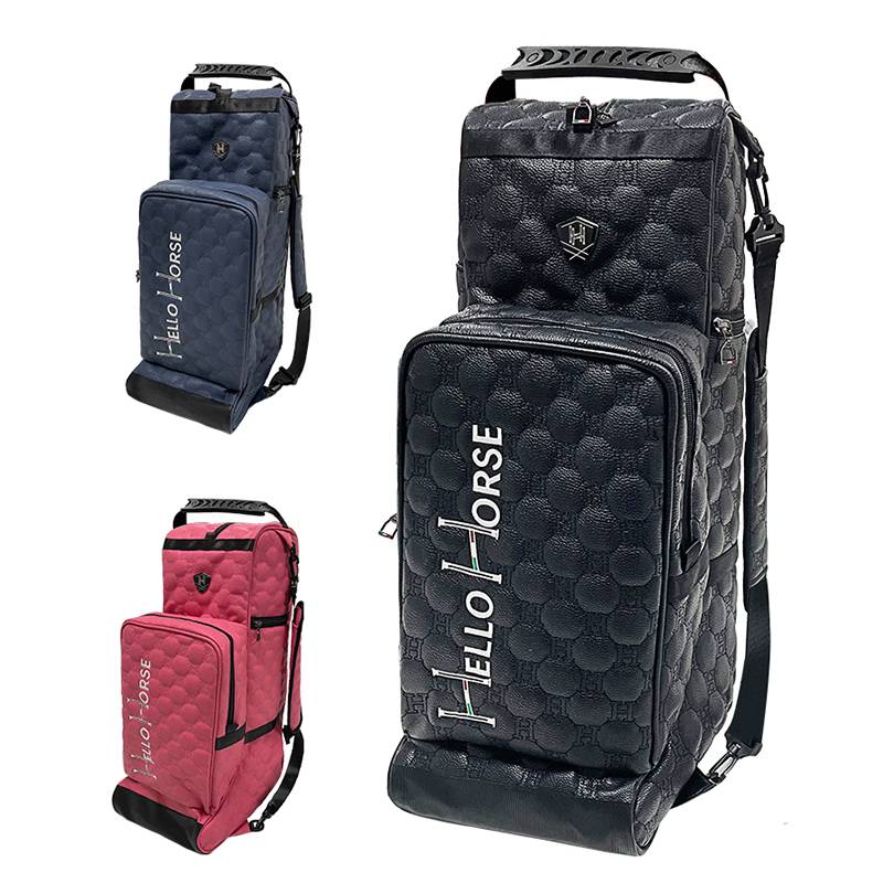 Hello Horse Equestrian Equipment Shoulder Backpack Cavaliers Barlier Bag Large -volume Waterproof