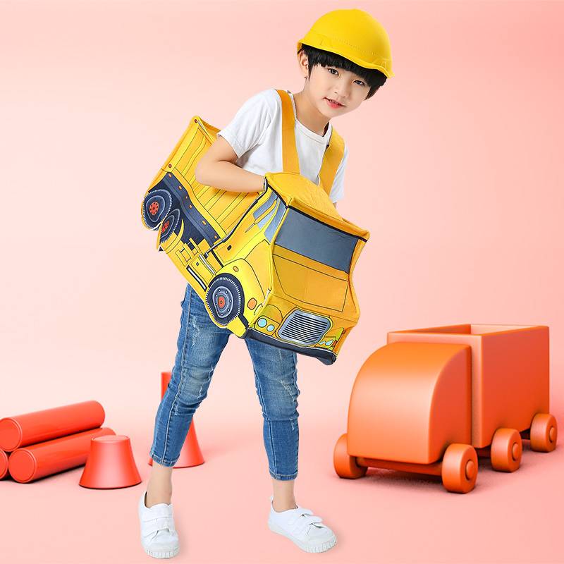 Halloween Children's clothing fire car kart car COS creative performance clothing kindergarten performance service