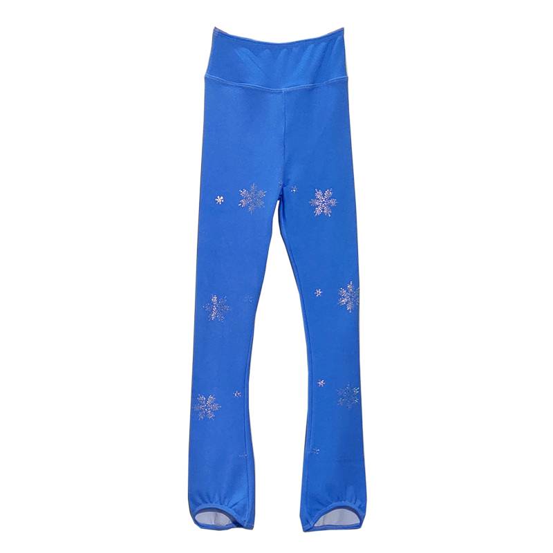 Ice Dance Elf Custom Falter Skating Women Training Server Snow Diamond Drills/Pants Set D530