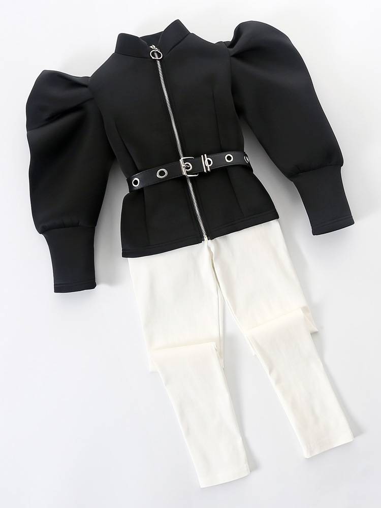 Children's Model Training Drawing Show Costume Autumn and Winter Long -sleeved Tombok Model TT TT Show Model Performance Service