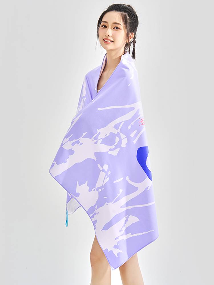 CHARS swimming fast dry bath towels Travel portable heating cape can wear beach towel water absorption sports towels