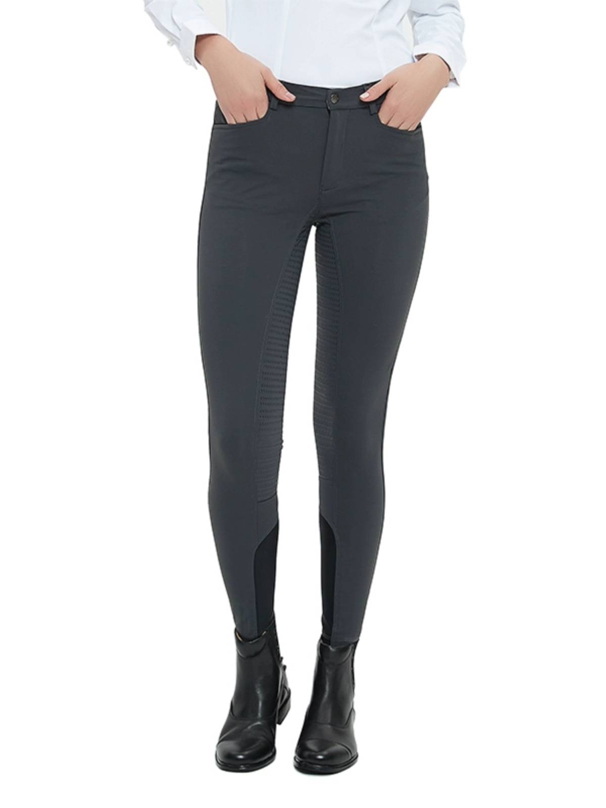 Female horse pants all silicon rubber ride pants Knight clothing summer thin horse pants pants elastic riding training white horse pants