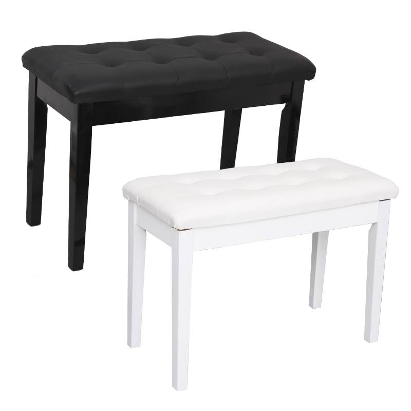 Solid wood double piano stool with book box stool single piano stool Electric piano stool Guzheng stool guitar stool