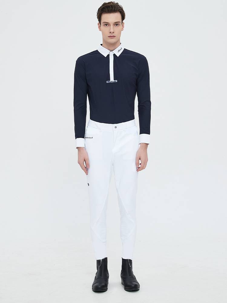 Summer equestrian horse pants men's professional competition test equestrian equipment riding pants riding pants men's fast dry fabric