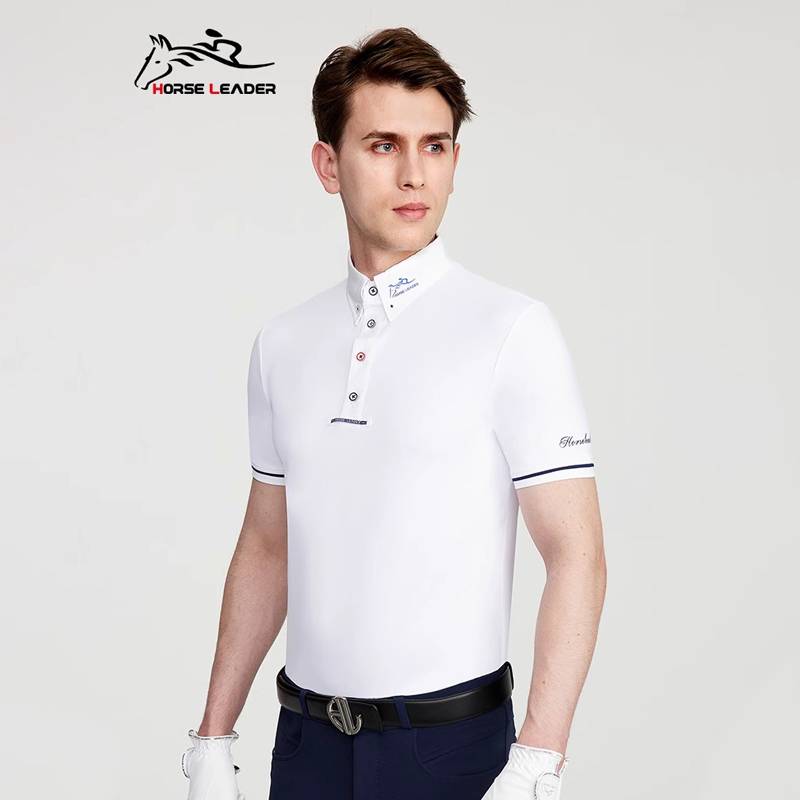 HorseLeader short -sleeved T -shirt in summer thin riding tinker, knight clothing training competition college equipment