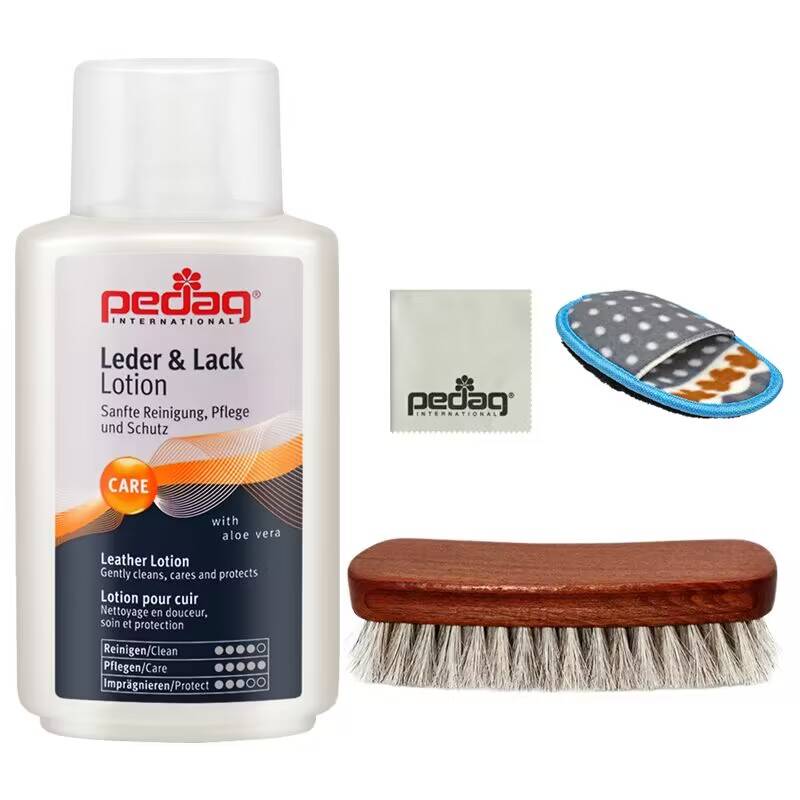 Colourless general maintenance oil + horse brush